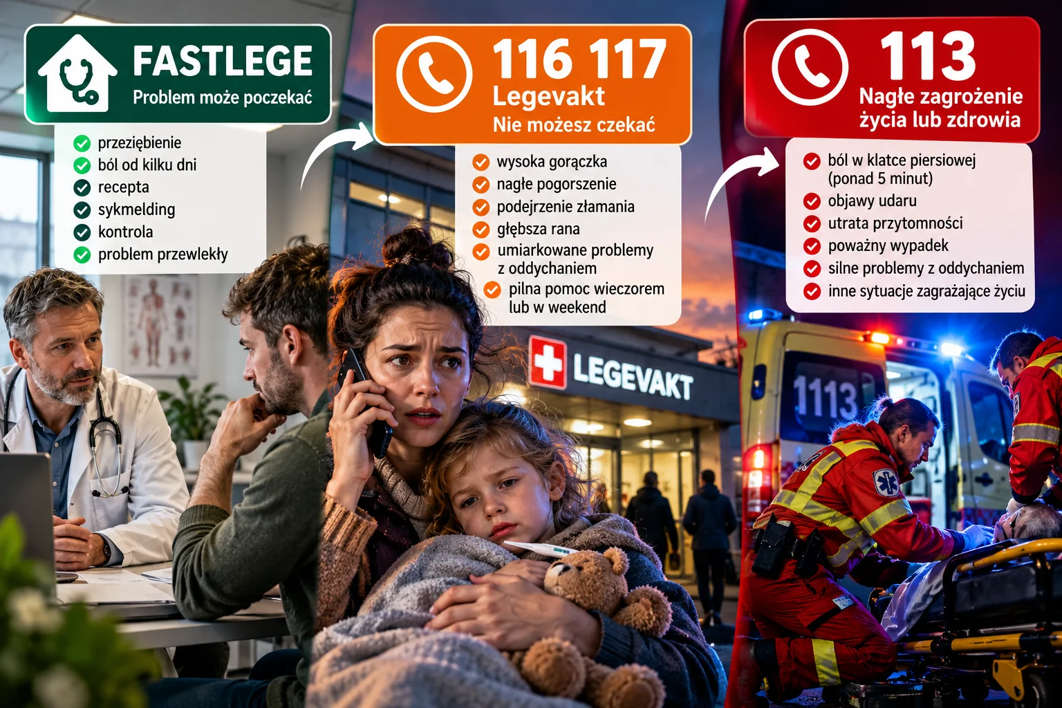 legevakt Norwegia